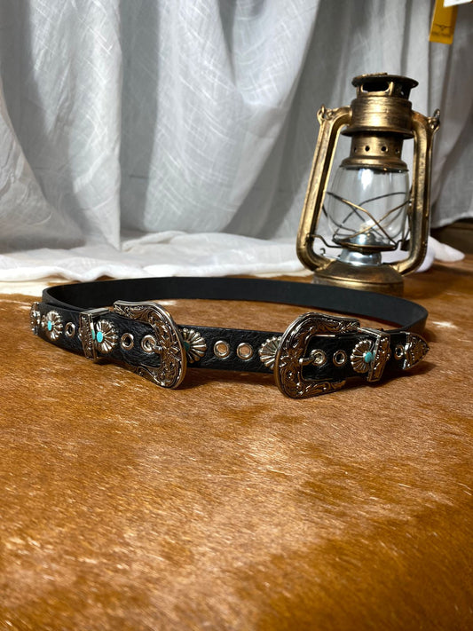 Cinto Country Duas Fivelas