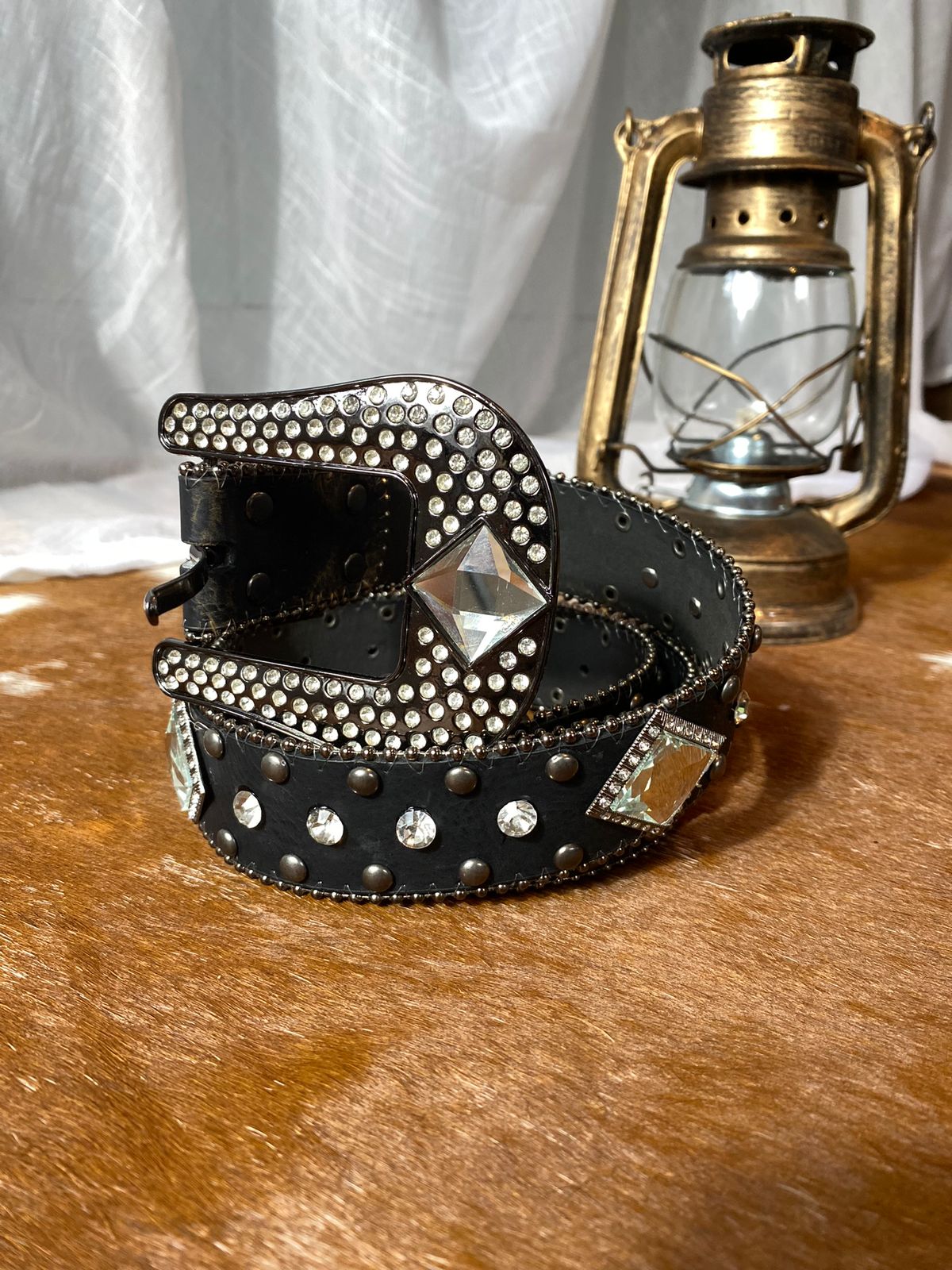 Cinto Country Feminino Com Pedrarias