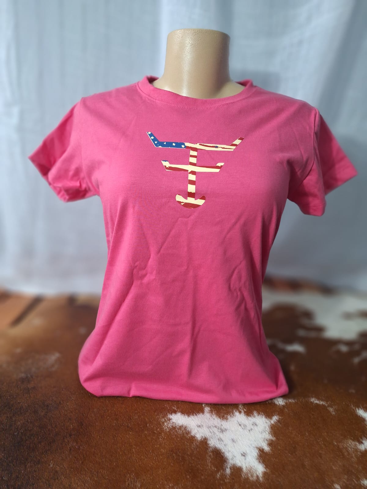 Camiseta Baby Look Feminina Texas Farm