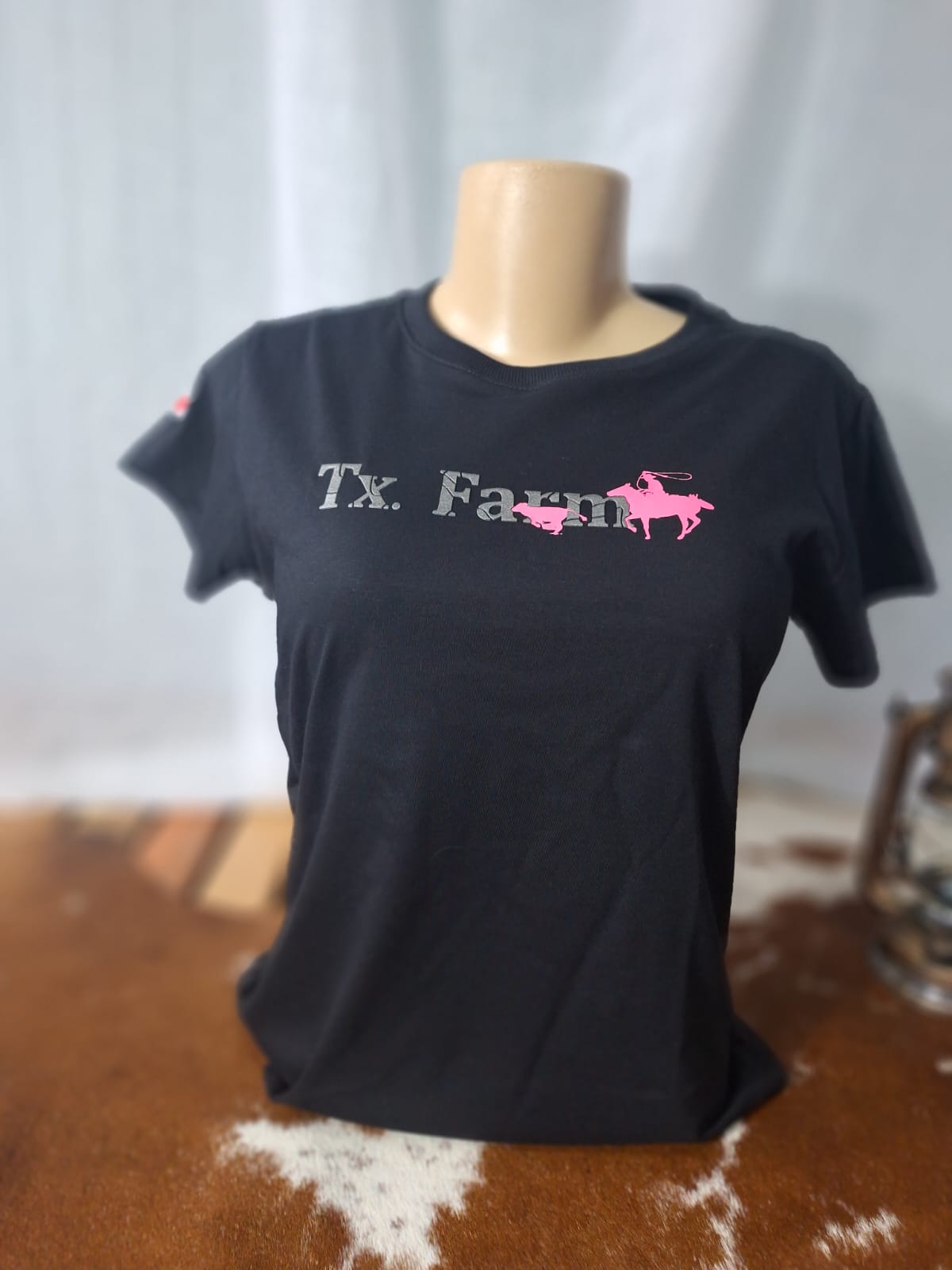 Camiseta Baby Look Feminina Texas Farm