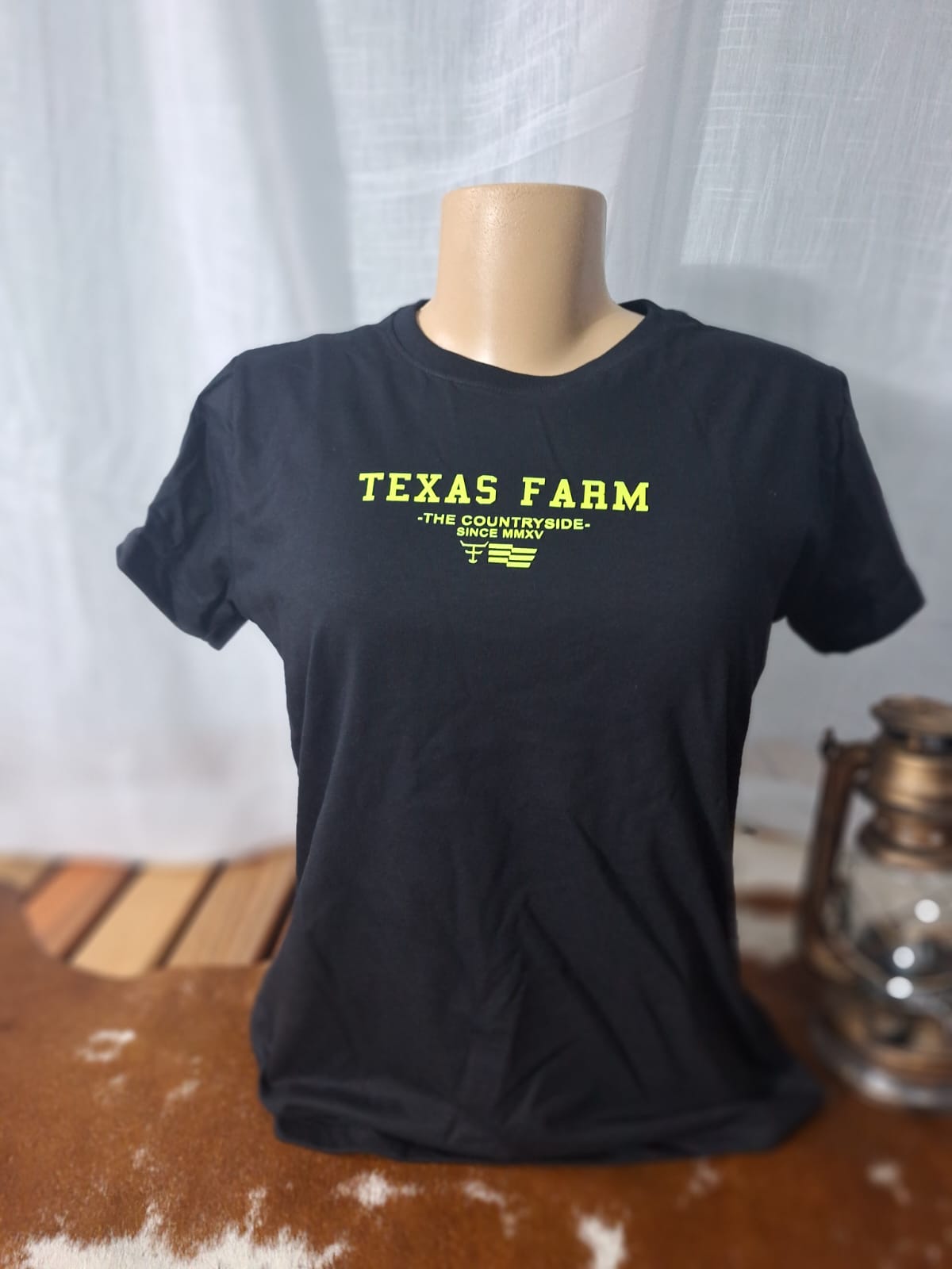 Camiseta Baby Look Feminina Texas Farm