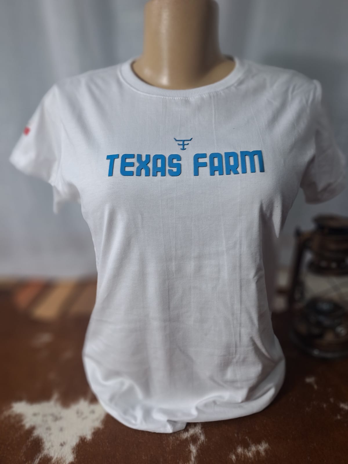 Camiseta Baby Look Feminina Texas Farm
