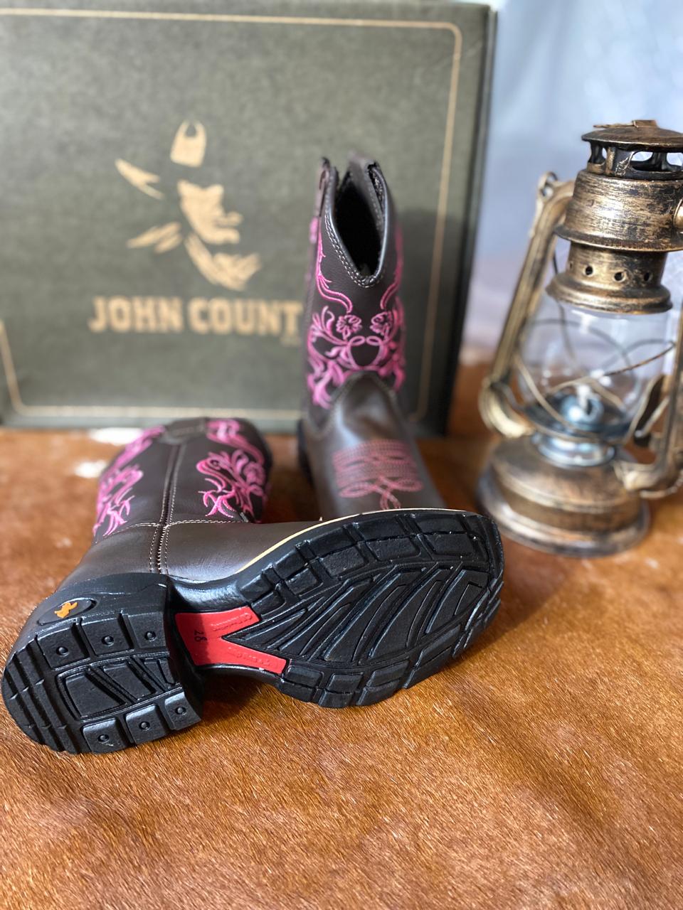Texana Feminina Infantil John Country