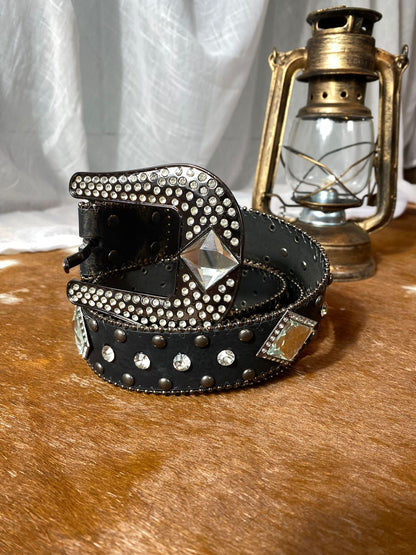 Cinto Country Feminino Com Pedrarias