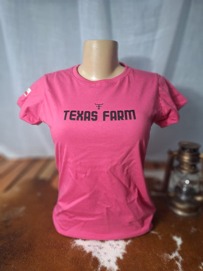 Camiseta Baby Look Feminina Texas Farm